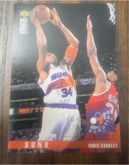 1995-96 Upper Deck Collector's Choice #341 Charles Barkley — front