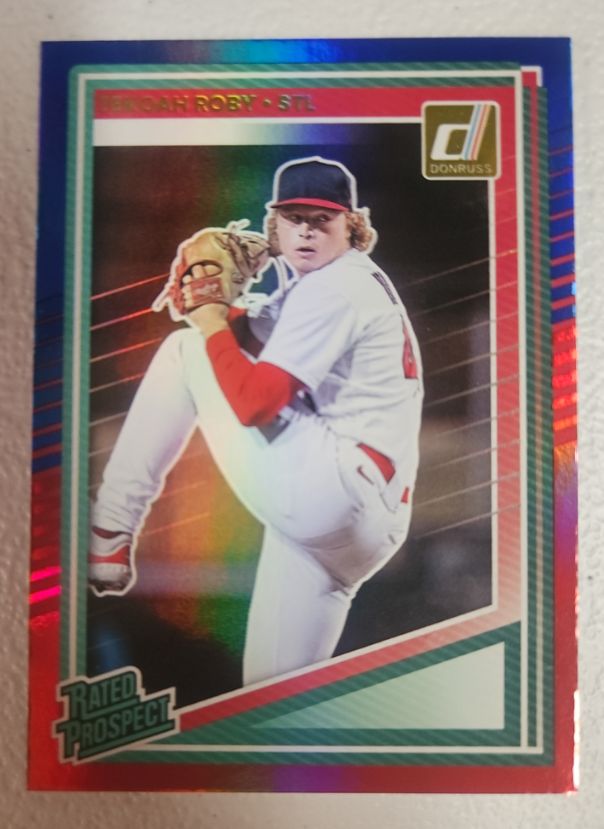 2025 Donruss #196 Tekoah Roby — front