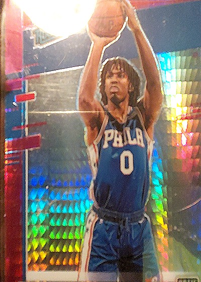 2020-21 Panini Donruss Optic #171 Tyrese Maxey — front
