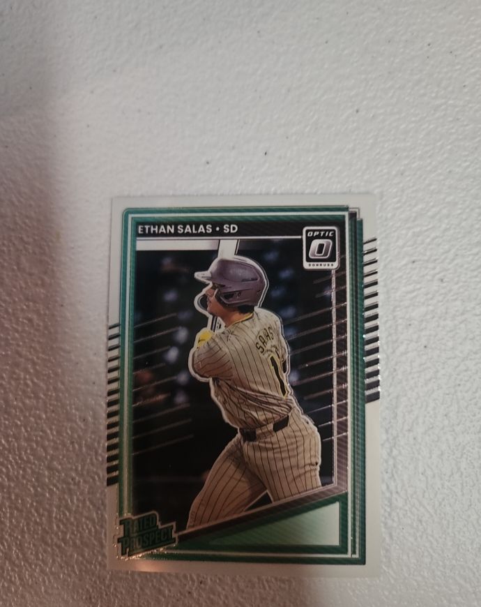 2025 Donruss Optic #199 Ethan Salas — front