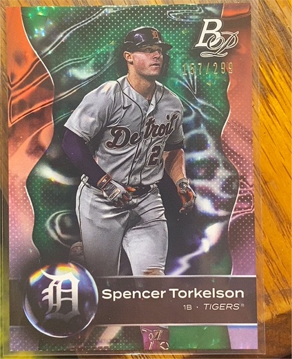 2023 Bowman Platinum #7 Spencer Torkelson — front