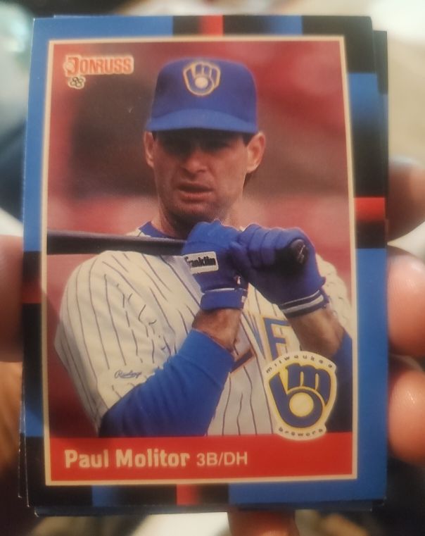 1988 Donruss #249 Paul Molitor — front