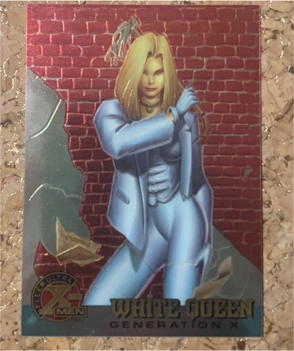 1995 Fleer Ultra X-Men Chromium Generation X #38 White Queen — front