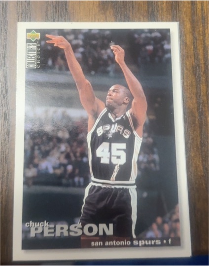 1995-96 Collector's Choice #223 Chuck Person — front