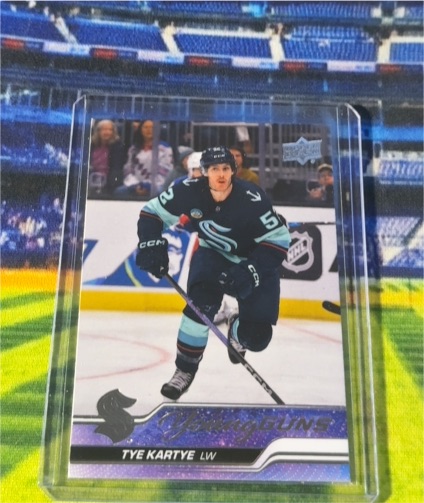 2023-24 Upper Deck Series 2 #465 Tye Kartye Young Guns Rookie — front