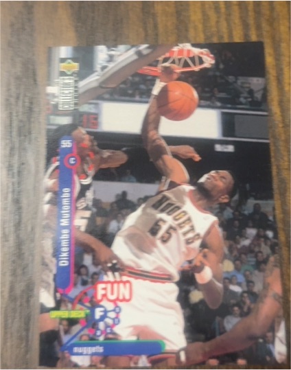 1995-96 Upper Deck Collector's Choice #172 Dikembe Mutombo — front