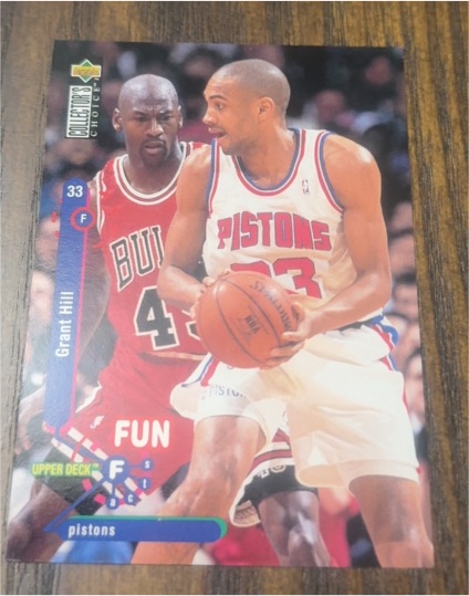 1995-96 Upper Deck Collector's Choice #173 Grant Hill — front