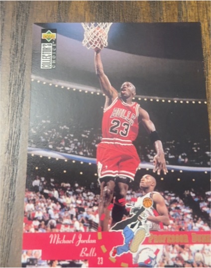 1995-96 Upper Deck Collector's Choice #195 Michael Jordan — front