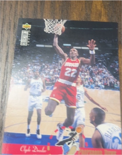 1995-96 Upper Deck Collector's Choice #199 Clyde Drexler — front