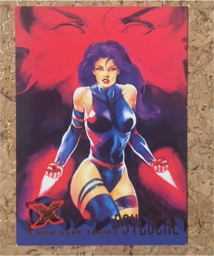 1995 Fleer Ultra X-Men #97 Psylocke — front