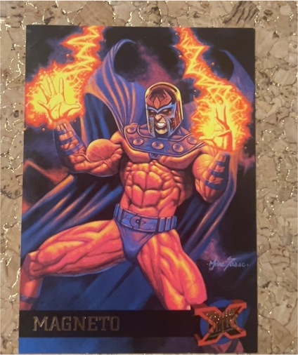 1995 Fleer Ultra X-Men #28 Magneto — front