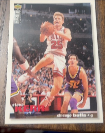 1993-94 Fleer #25 Steve Kerr — front