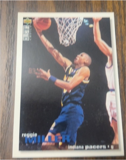 1995-96 Collector's Choice #157 Reggie Miller — front