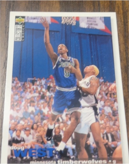 1995 Upper Deck Collector's Choice #90 Doug West — front