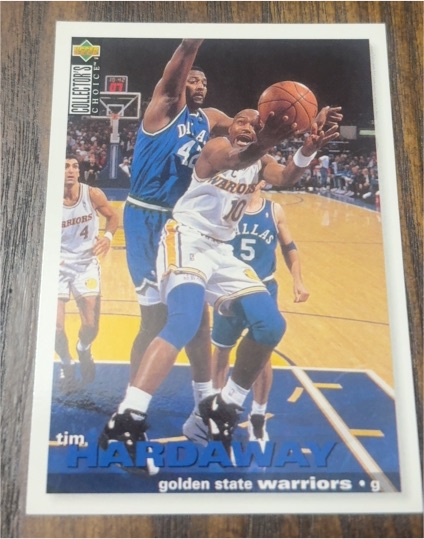 1995-96 Upper Deck Collector's Choice #97 Tim Hardaway — front