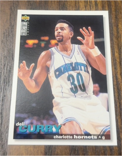 1995-96 Upper Deck Collector's Choice #26 Dell Curry — front