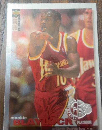 1995-96 Upper Deck Collector's Choice #59 Mookie Blaylock — front