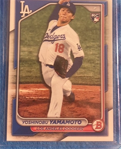 2024 Bowman #36 Yoshinobu Yamamoto — front
