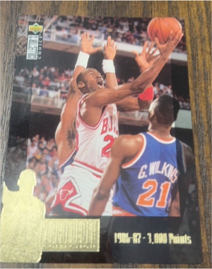 1995-96 Upper Deck Collector's Choice #JC2 Michael Jordan — front