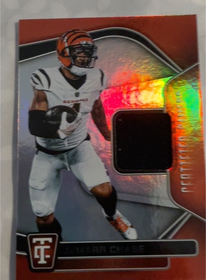 2024 Panini Totally Certified Certified Gamers #CG-JCE Ja'Marr Chase — front