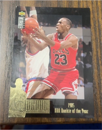 1995-96 Upper Deck Collector's Choice Jordan Collection #JC1 Michael Jordan — front