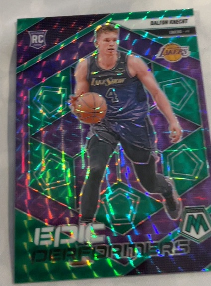 2024-25 Panini Mosaic #14 Dalton Knecht — front