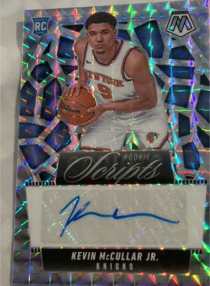 2024-25 Panini Mosaic #MS-MCC Kevin McCullar Jr. — front