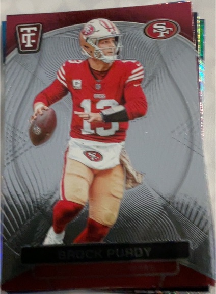 2024 Panini Totally Certified #80 Brock Purdy — front