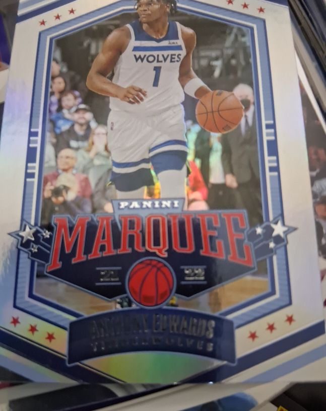 2021-22 Panini Chronicles Marquee #355 Anthony Edwards — front