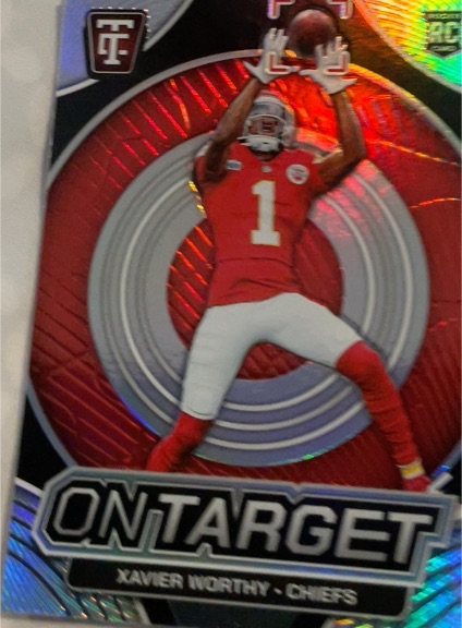 2024 Panini Totally Certified #6 Xavier Worthy On Target — front