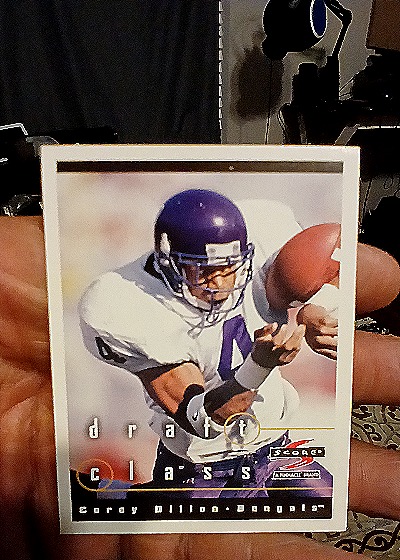 1997 Score #288 Corey Dillon Rookie — front