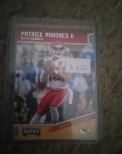 2018 Panini Playoff #94 Patrick Mahomes II — front