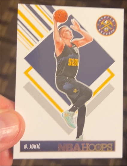 2024-25 Panini NBA Hoops #284 Nikola Jokic Tribute — front