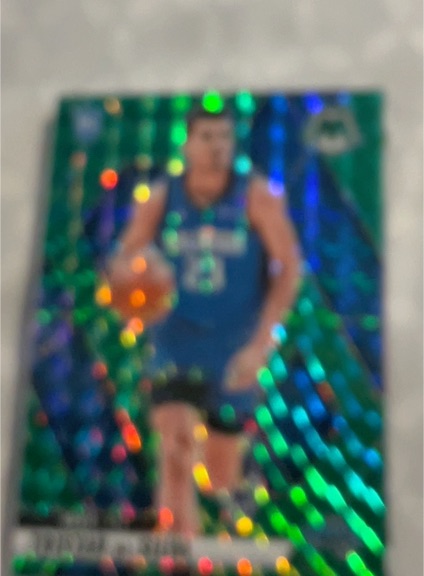 2024 Panini Mosaic Green Reactive Prizm Basketball Card — front