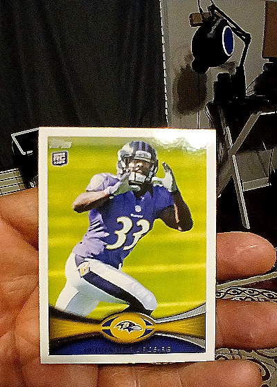 2012 Topps #214 Bernard Pierce — front