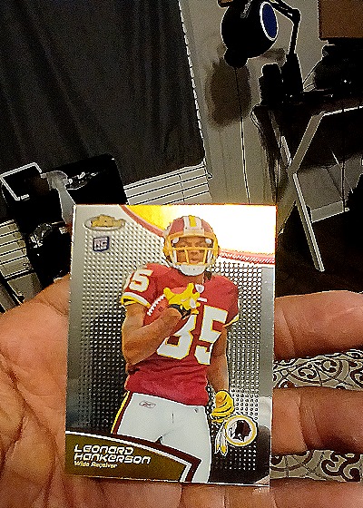 2013 Topps Leonard Hankerson #MBC-LH Washington Redskins — front