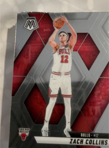 2019-20 Panini Mosaic #12 Zach Collins — front