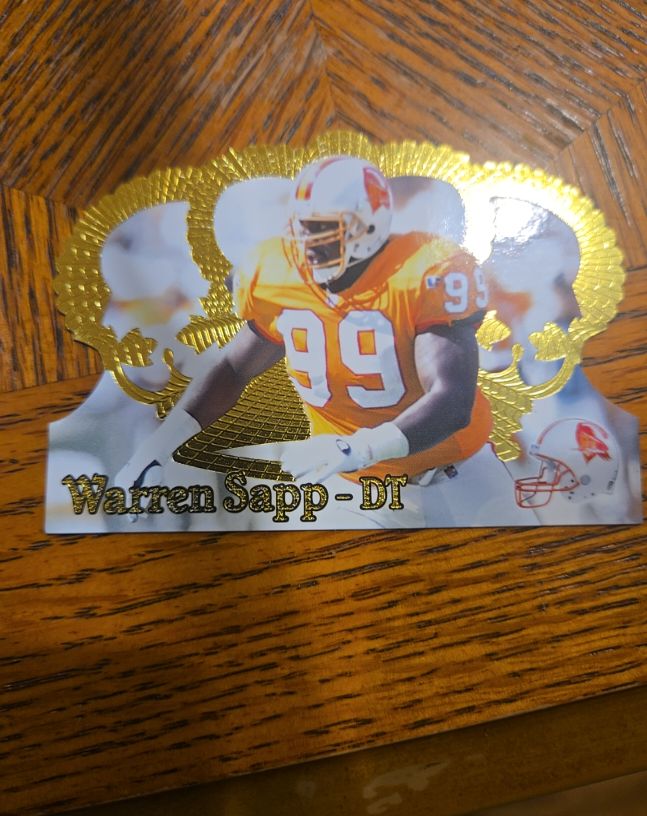 1995 Pacific Crown Royale #92 Warren Sapp — front