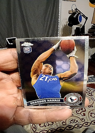 2011 Topps Chrome #182 Brandon Harris — front
