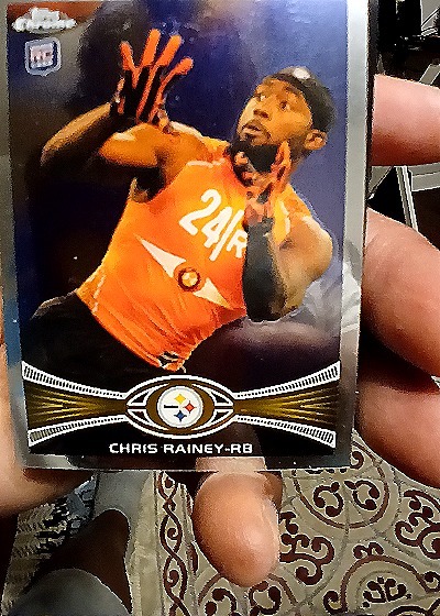 2012 Topps Chrome #53 Chris Rainey — front
