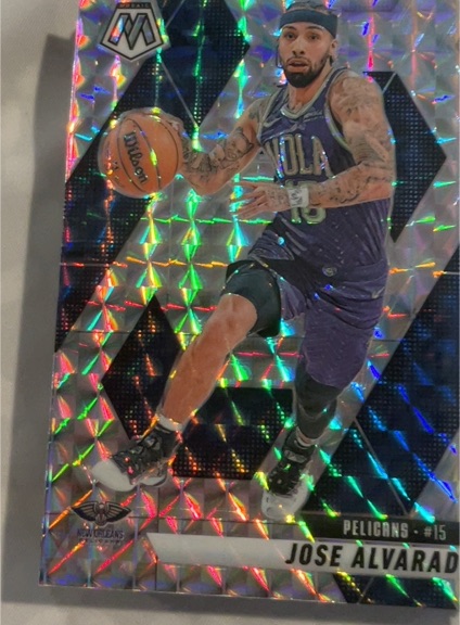 2023-24 Panini Mosaic #15 Jose Alvarado — front