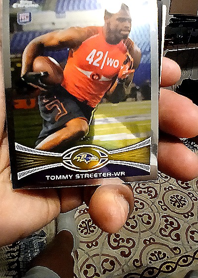 2012 Panini #42 Tommy Streeter — front