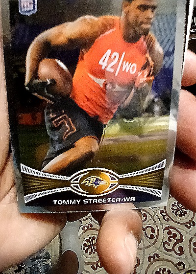 2012 Panini #42 Tommy Streeter — front
