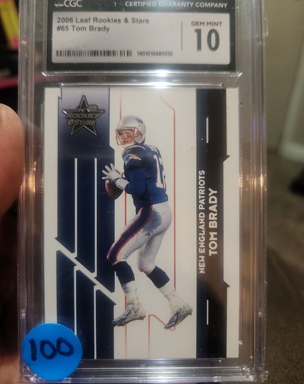 2006 Leaf Rookies & Stars #65 Tom Brady — front