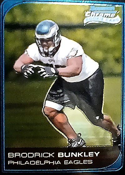 2007 Topps Chrome #198 Brodrick Bunkley — front