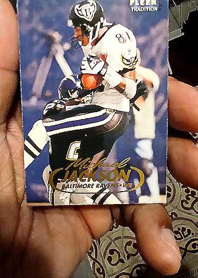 1997 Fleer Tradition #8 Michael Jackson — front