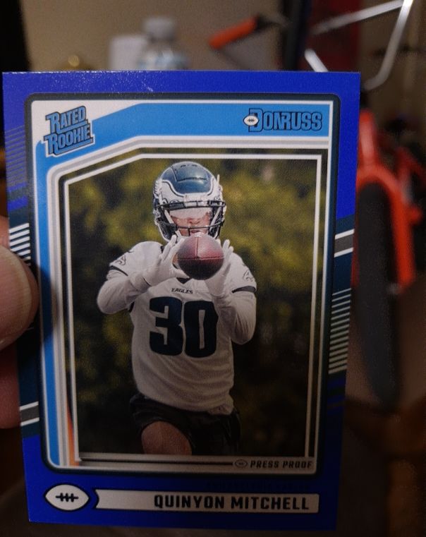 2022 Donruss Rated Rookie #RR-30 Quinyon Mitchell — front