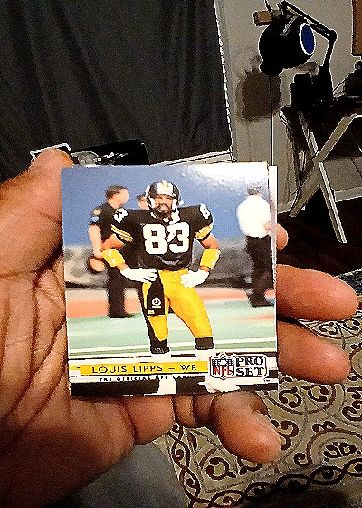 1990 Pro Set #83 Louis Lipps — front