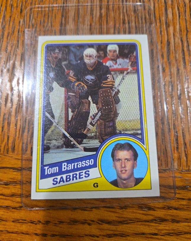 1983 O-Pee-Chee #30 Tom Barrasso — front