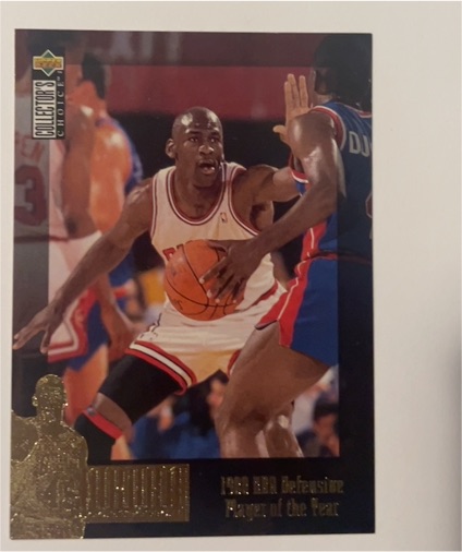1991 Upper Deck Collector's Choice #1 Michael Jordan — front